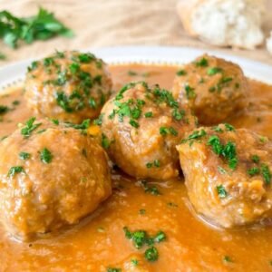 Albóndigas con Salsa